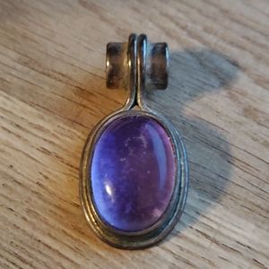 Purple pendant
